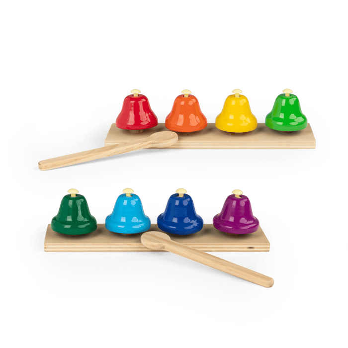 Moulin Roty Instrumentos musicales Campanas musicales Popipop 8 uds - Moulin Roty 661108