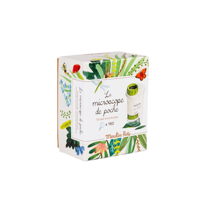 Moulin Roty Juegos de Ciencia Microscopio de bolsillo Le jardin du moulin - Moulin Roty 712220