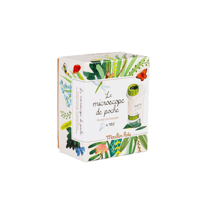 Moulin Roty Juegos de Ciencia Microscopio de bolsillo Le jardin du moulin - Moulin Roty 712220