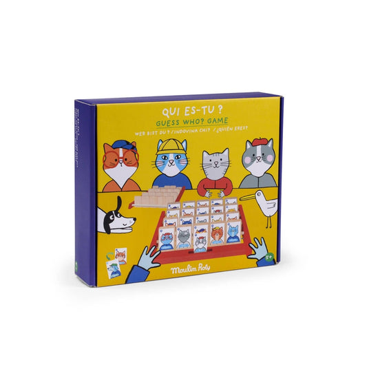 MOULIN ROTY Juegos de mesa Juego de madera ¿Quién eres? Les Loufoques - Moulin Roty 683363