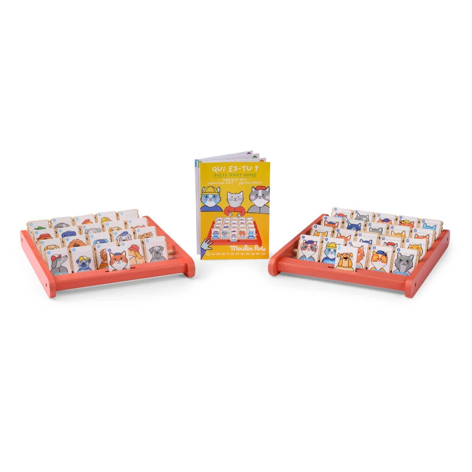 MOULIN ROTY Juegos de mesa Juego de madera ¿Quién eres? Les Loufoques - Moulin Roty 683363
