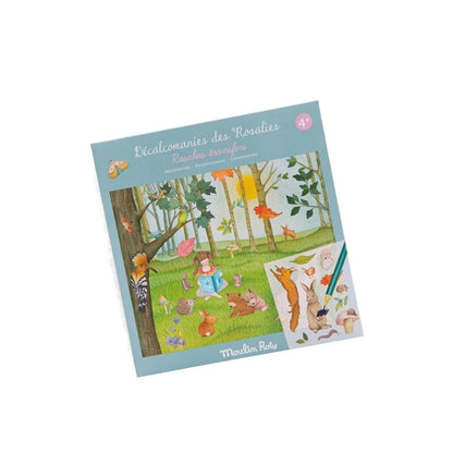 MOULIN ROTY Libro Actividades Calcomanias Rosalies - Moulin Roty 710186