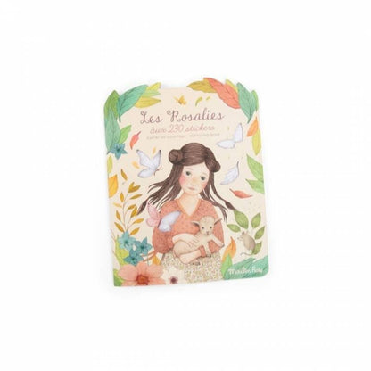 MOULIN ROTY Libro Actividades Cuaderno de pegatinas Rosalies - Moulin Roty 710185