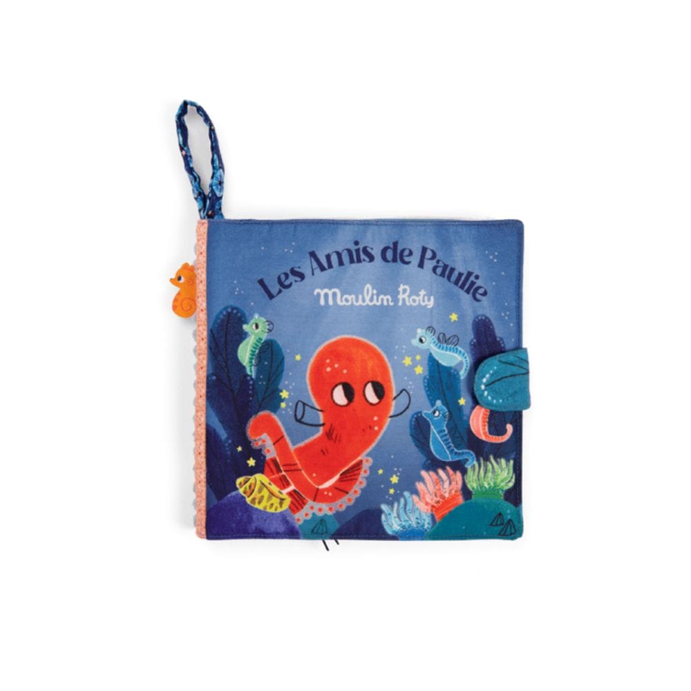 Moulin Roty Libros de Tela Libro textil de actividades Aventuras de Paulie - Moulin Roty 676090