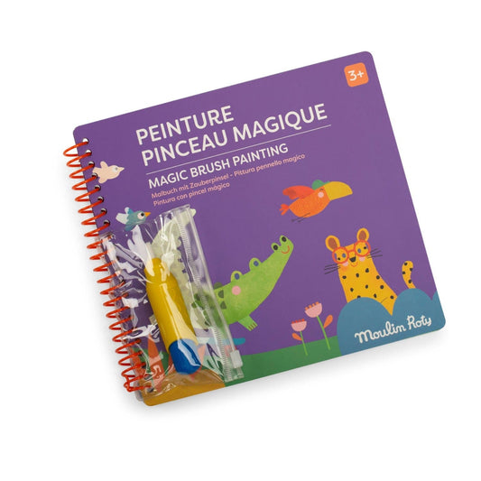 MOULIN ROTY Libros para pintar Pintura con pincel mágico Les Toupitis - Moulin Roty 679600