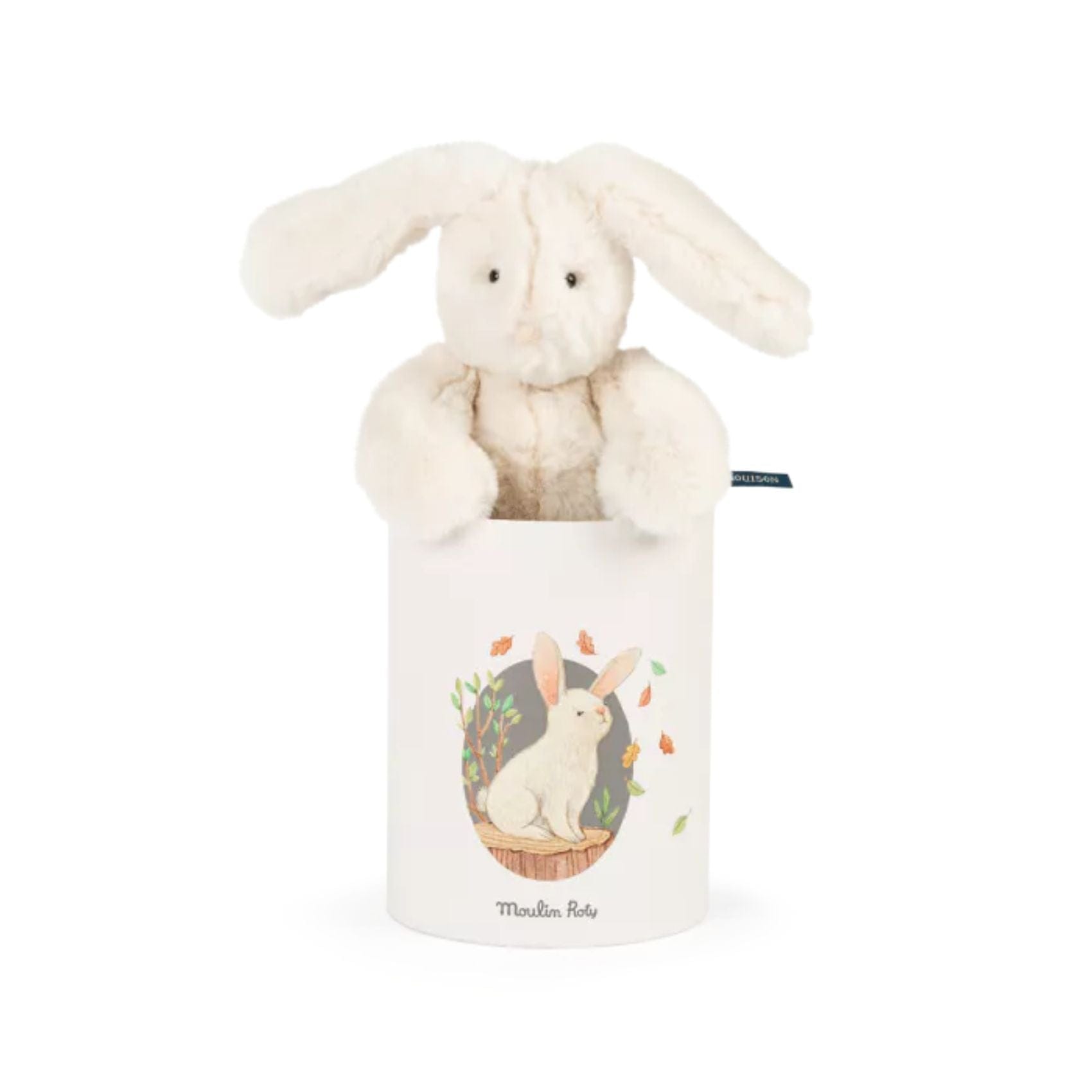 Moulin Roty Peluches Muñeco conejo Louison en caja Arthur et Louison - Moulin Roty 680036