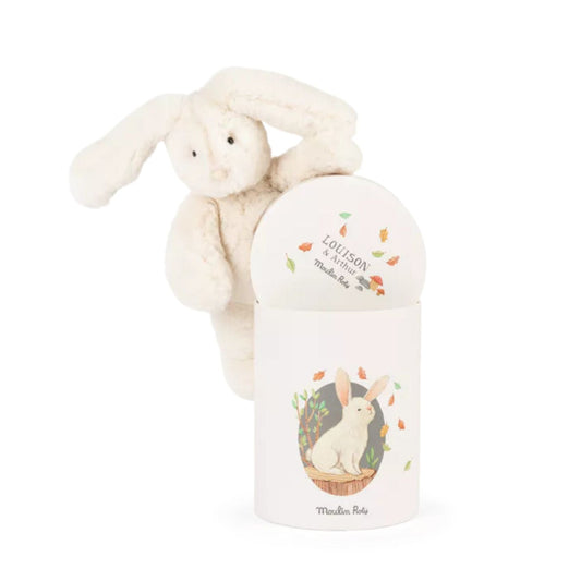 Moulin Roty Peluches Muñeco conejo Louison en caja Arthur et Louison - Moulin Roty 680036