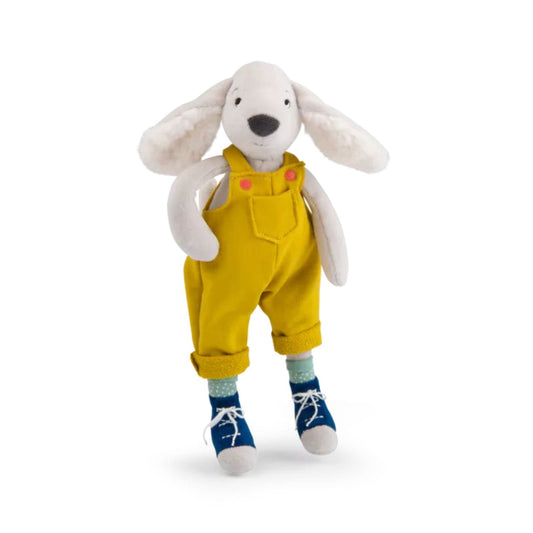 Moulin Roty Peluches Muñeco perro Pilou amarillo / Puce & Pilou - Moulin Roty 684008