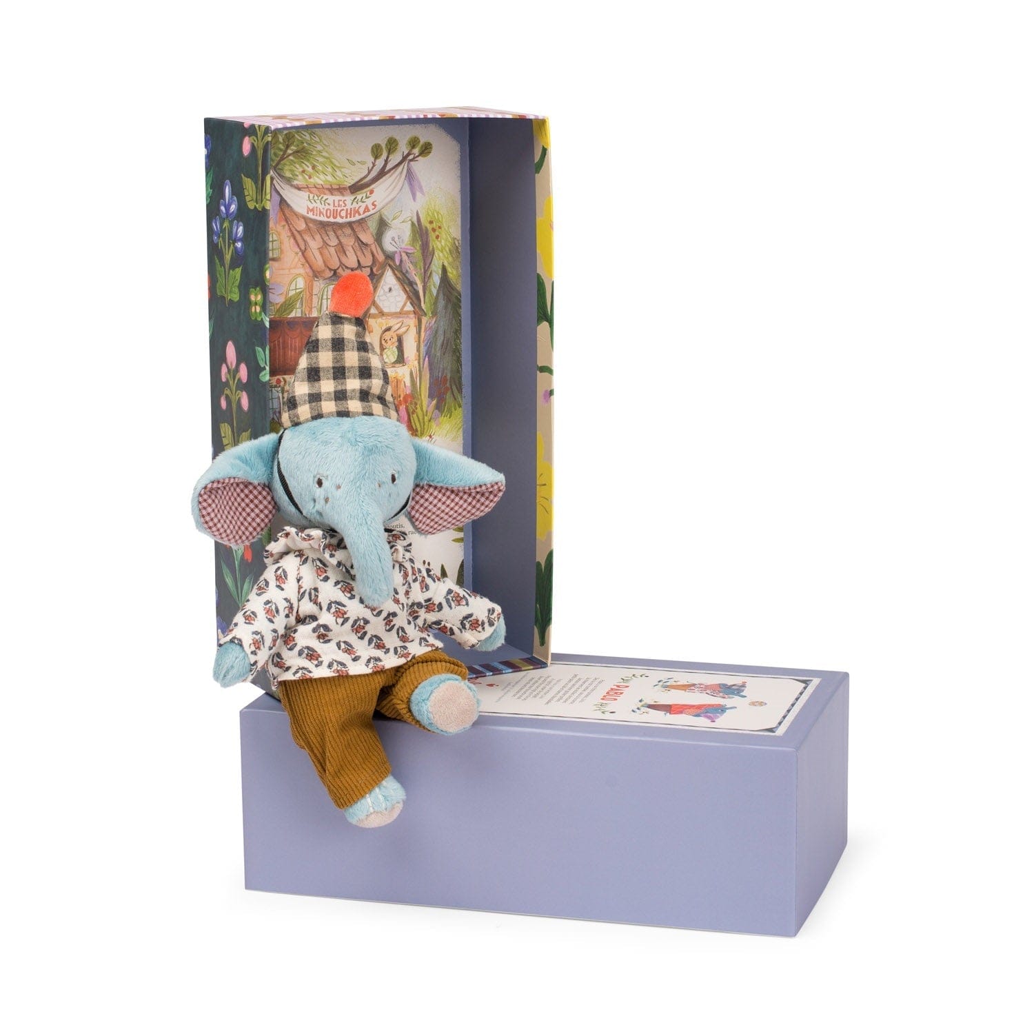 MOULIN ROTY Peluches Peluche elefante Pablo Les Minouchkas - Moulin Roty 681026