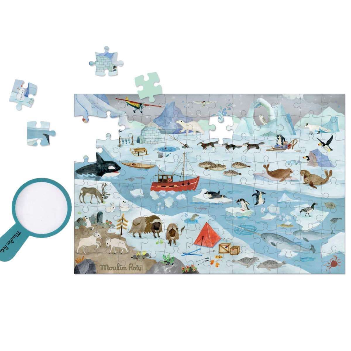 MOULIN ROTY Puzzles y encajes Puzzle explorador hielo 661323