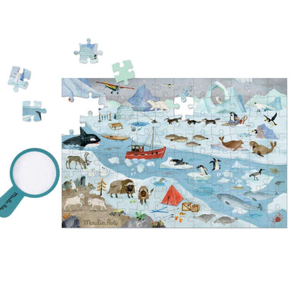 MOULIN ROTY Puzzles y encajes Puzzle explorador hielo 661323