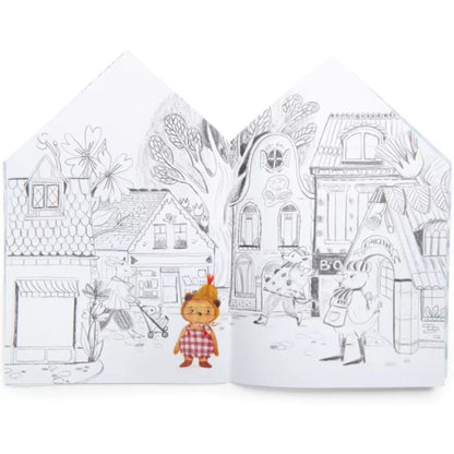 Moulin Roty Sticker Cuaderno de stickers Les Minouchkas - Moulin Roty 681601