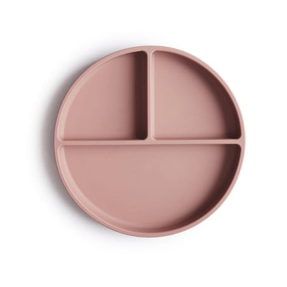 Mushie Alimentación Bowl de silicona con compartimientos y succión blush - Mushie MU2320019