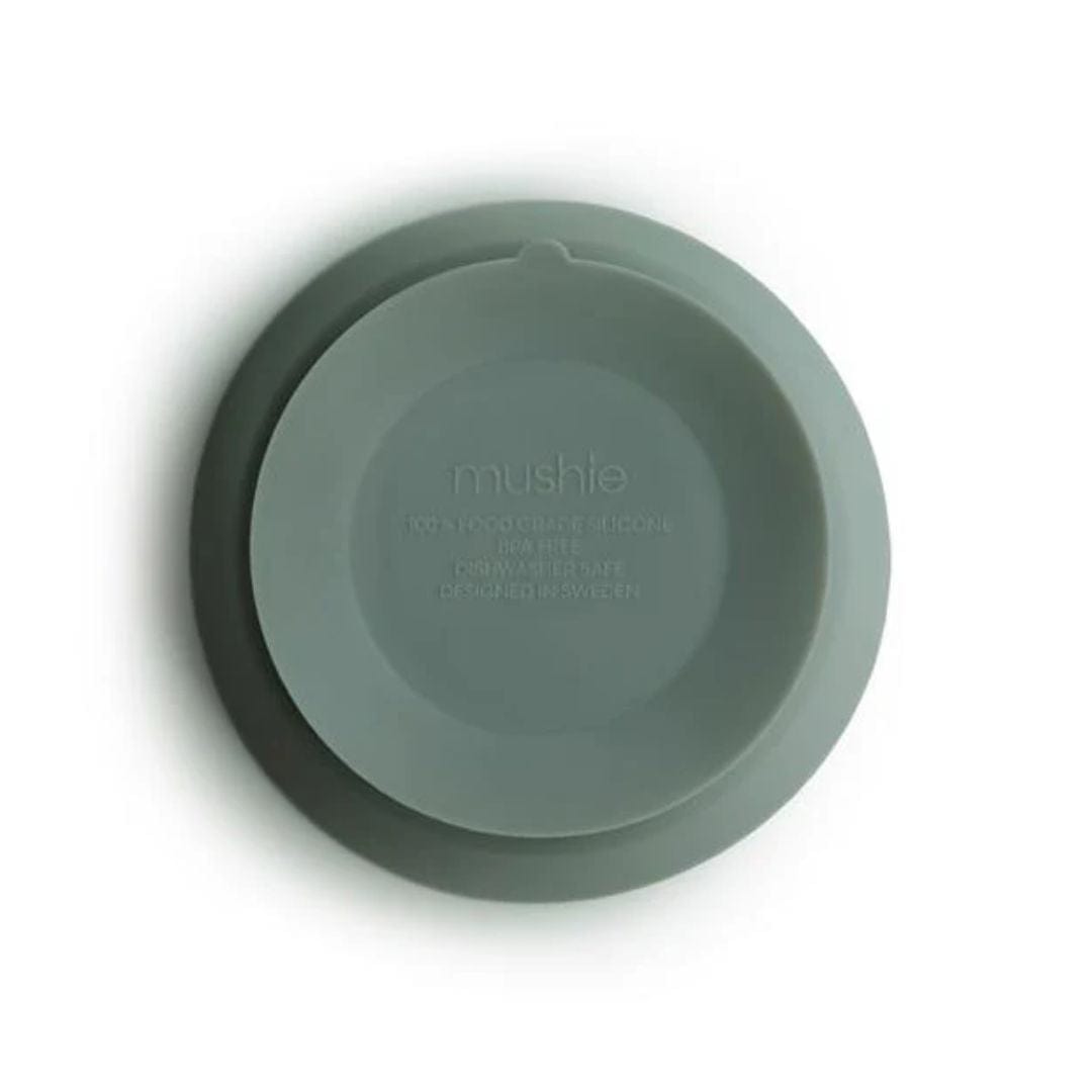 Mushie Alimentación Bowl de silicona con succión cambridge blue- Mushie MU2330031