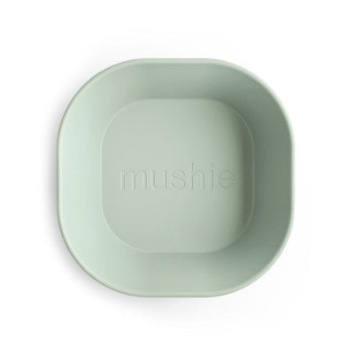 Set Bowl cuadrado Sage - Mushie