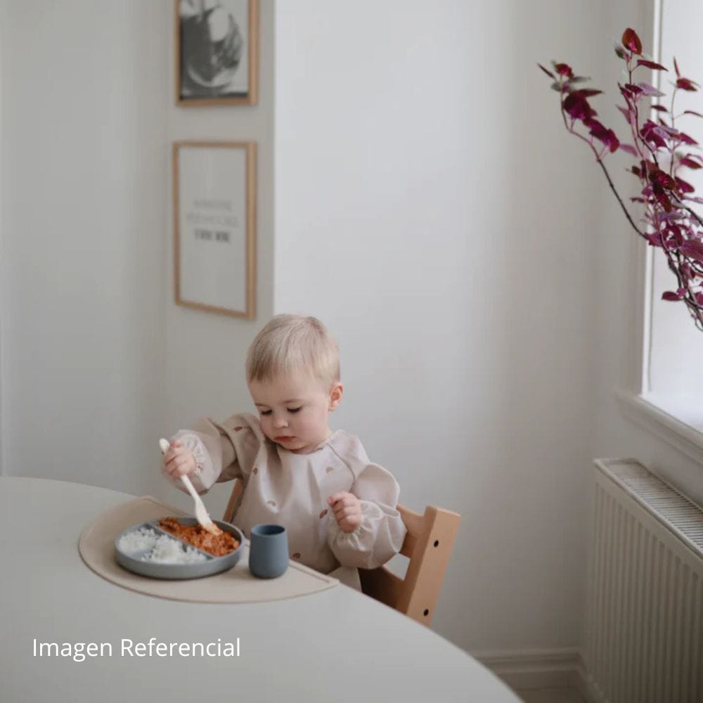 Mushie Alimentación Tenedor y cuchara Ivory - Mushie MU2380094