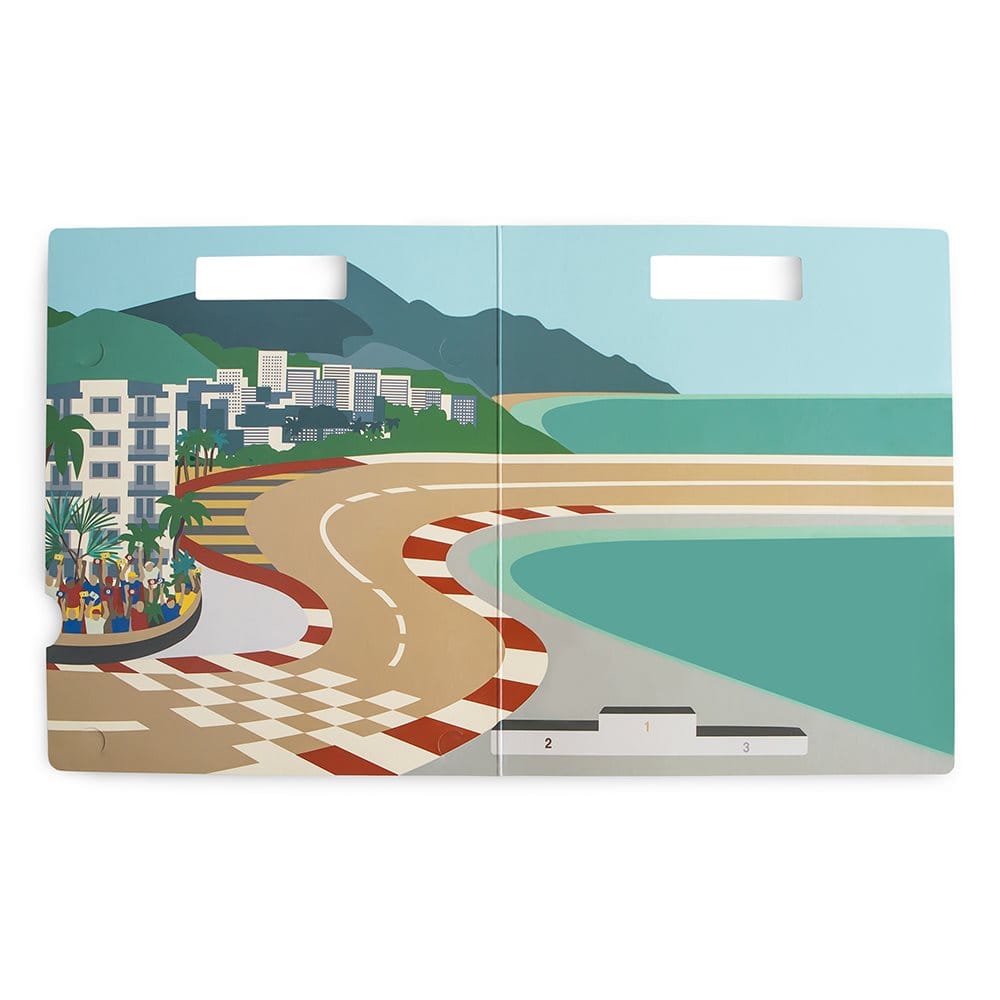 Mushie Arte / Manualidades Stickers reutilizables Race Cars - Mushie MU101568
