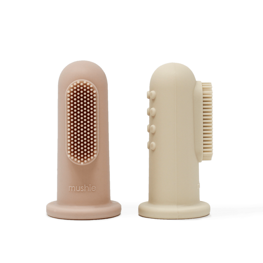 Mushie Cuidado Personal Cepillo de dientes de dedo 2 unidades - Mushie MU2550254