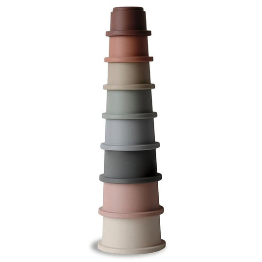 Mushie Destreza y Habilidades Juego apilable de tazas - Mushie MU2400230
