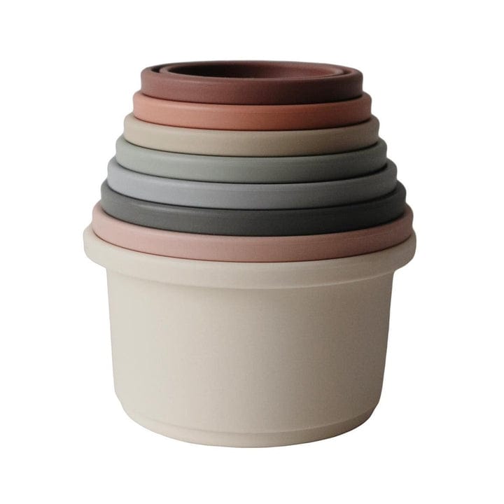 Mushie Destreza y Habilidades Juego apilable de tazas - Mushie MU2400230