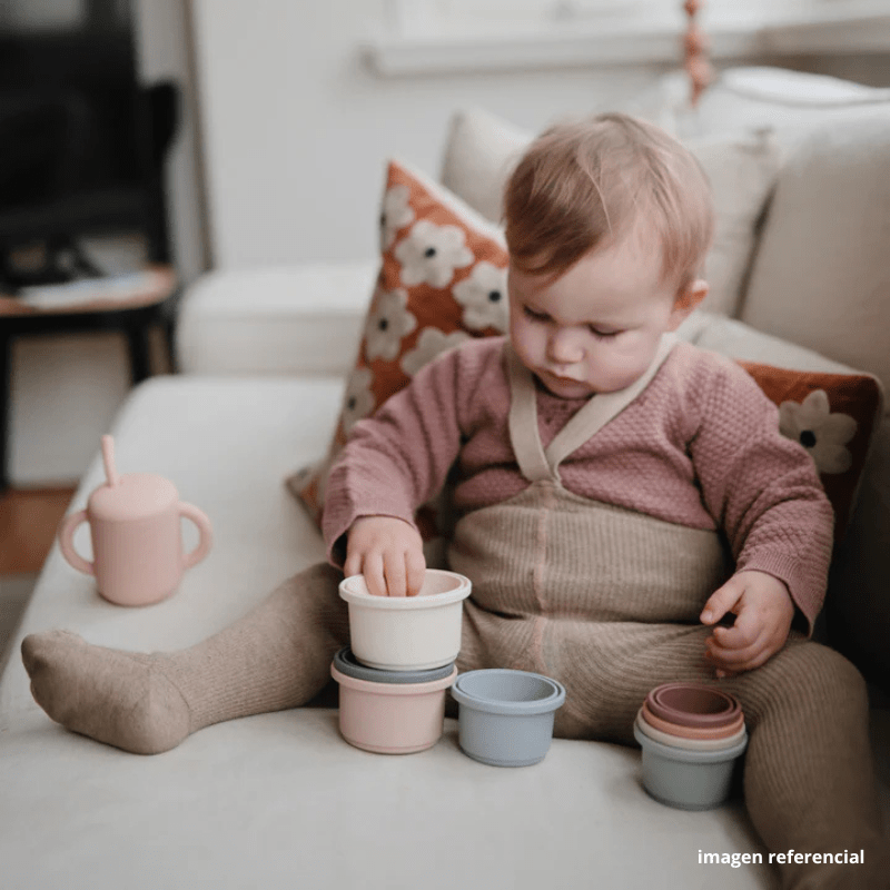 Mushie Destreza y Habilidades Juego apilable de tazas - Mushie MU2400230