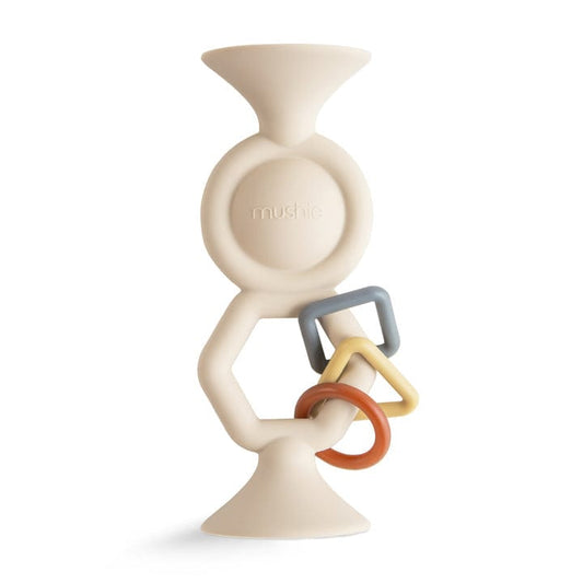 Mushie Juguetes de actividades para bebés Juguete de succión HexaPop Shifting Sand - Mushie MU101728