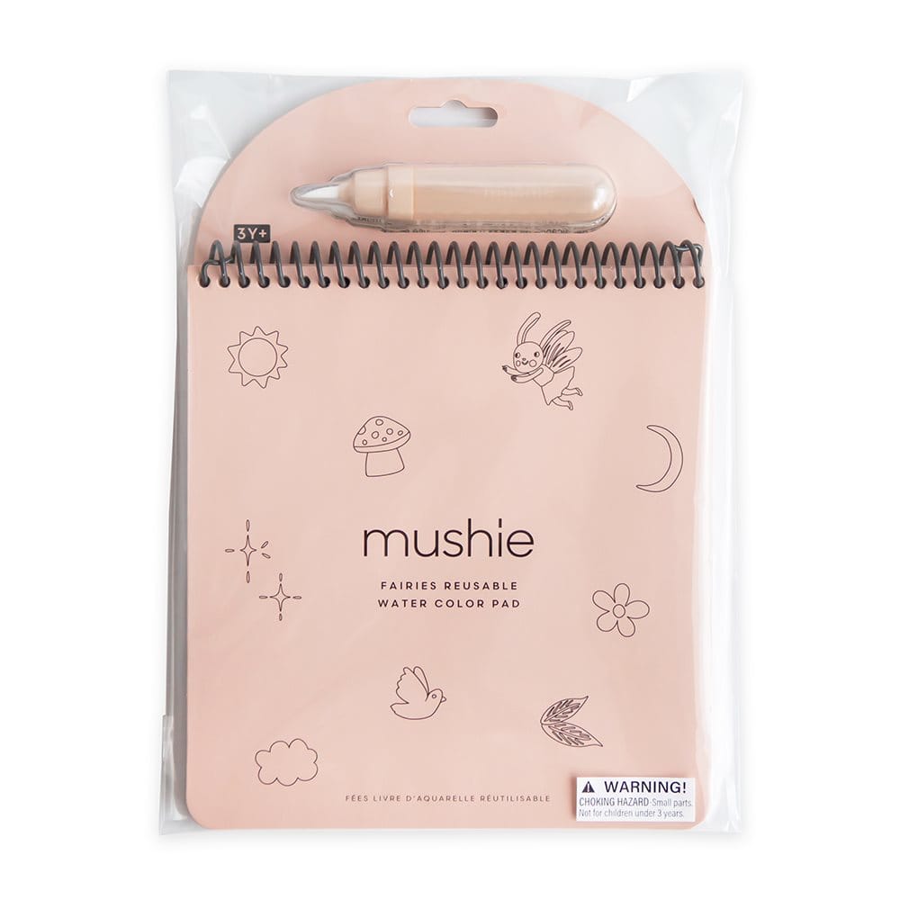 Mushie Libros para pintar Libro reutilizable de acuarela Hadas - Mushie MU102117
