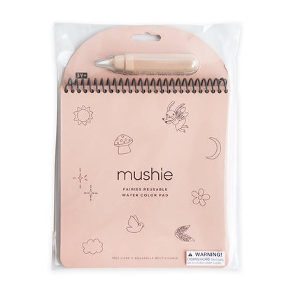 Mushie Libros para pintar Libro reutilizable de acuarela Hadas - Mushie MU102117