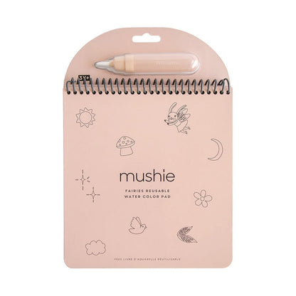 Mushie Libros para pintar Libro reutilizable de acuarela Hadas - Mushie MU102117
