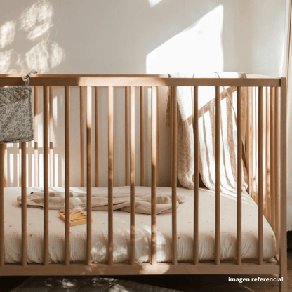 Mushie Manta Manta de bebé de punto Panal Beige - Mushie MU2180334