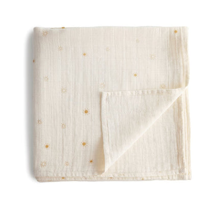Mushie Manta Manta swaddle muselina sol - Mushie MU2200197
