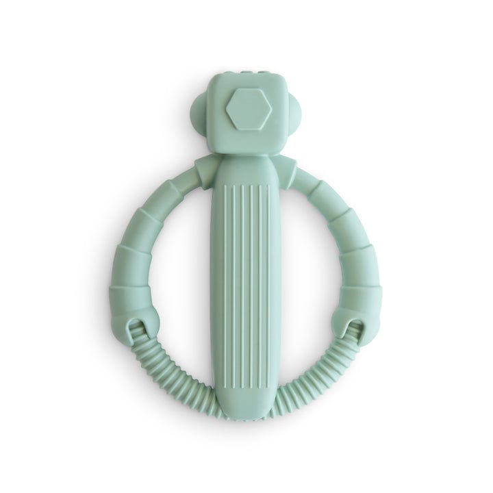 Mushie Mordedores Mordedor y sonajero Robot Azul Cambridge - Mushie MU101475
