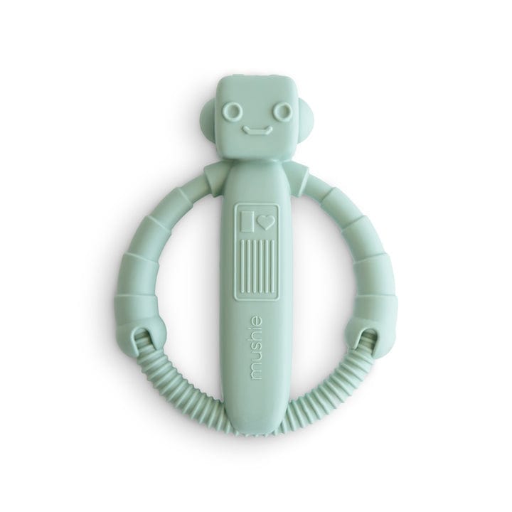 Mushie Mordedores Mordedor y sonajero Robot Azul Cambridge - Mushie MU101475
