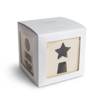 Mushie Puzzles y encajes Caja de clasificación de formas original - Mushie MU2490000