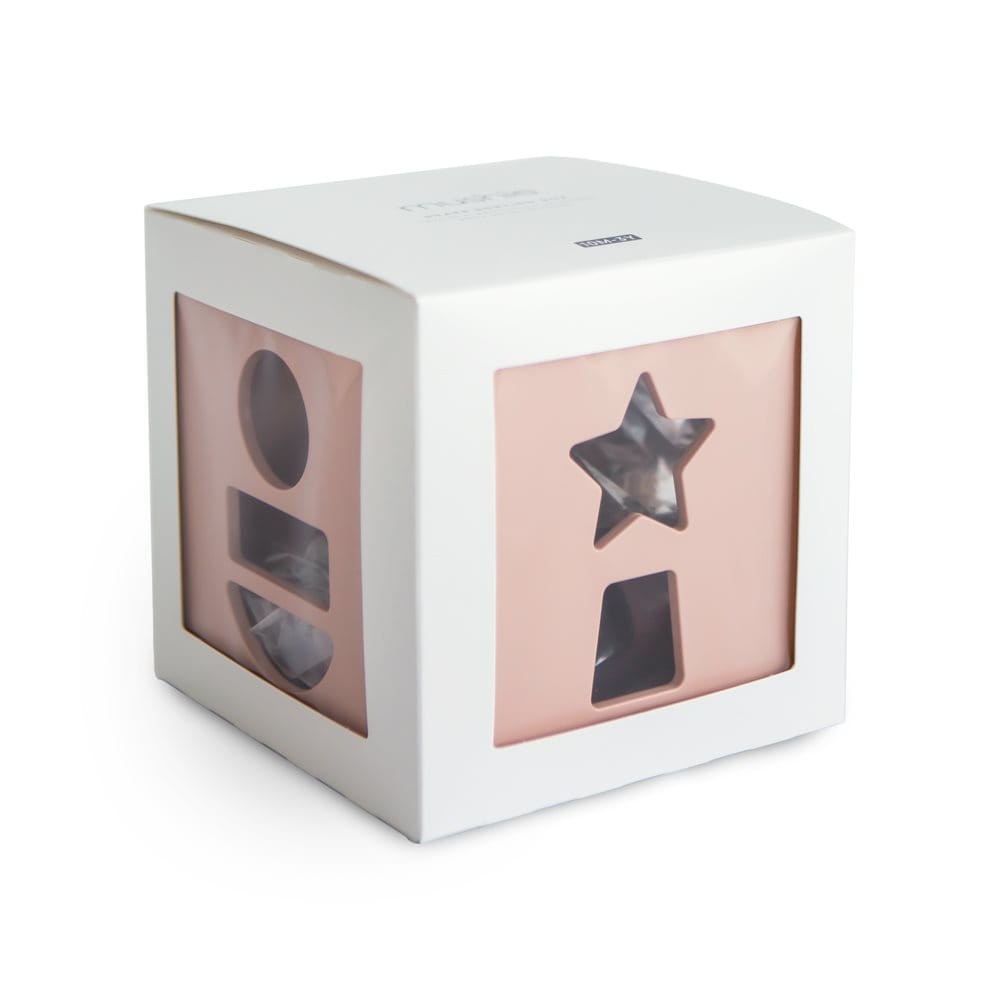 Mushie Puzzles y encajes Caja de clasificación de formas pétalo - Mushie MU102080