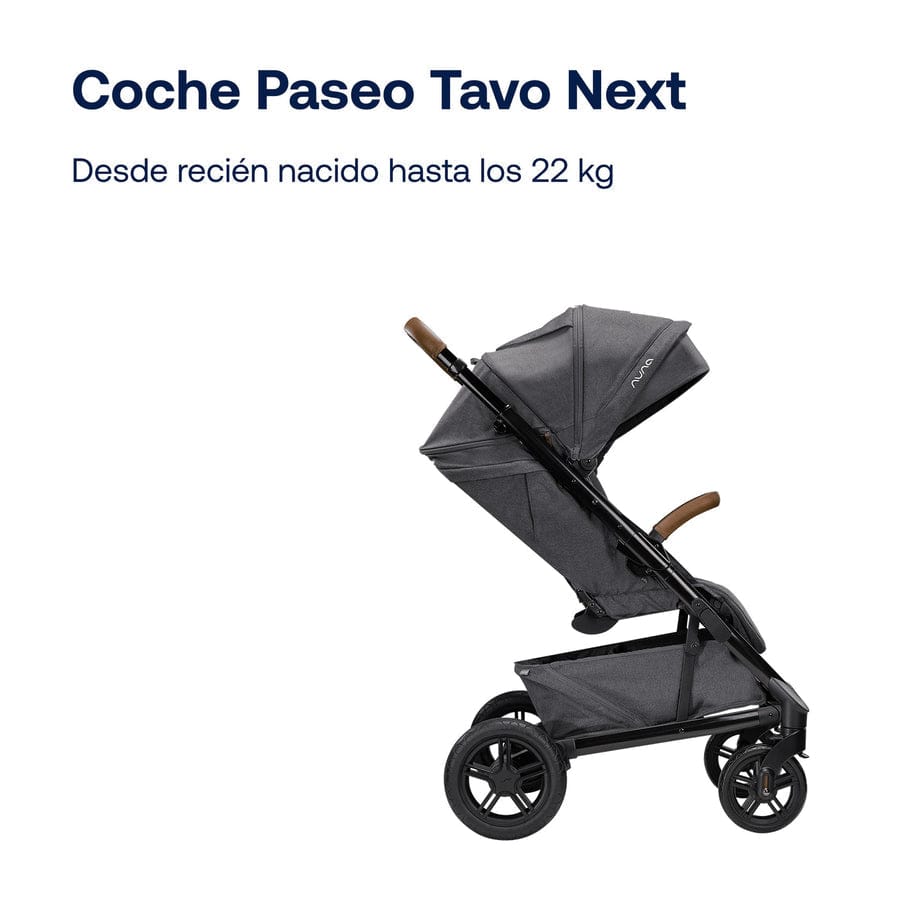 Nuna Coche Coche de paseo Tavo next Granite - Nuna NN2200ST1440GRAN