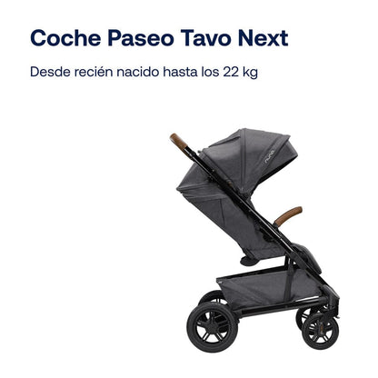 Nuna Coche Coche de paseo Tavo next Granite - Nuna NN2200ST1440GRAN
