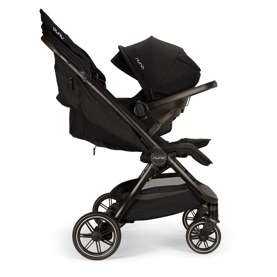 Nuna Coche Coche de paseo TRVL dubl Granite - Nuna NN22504ST19800GRN