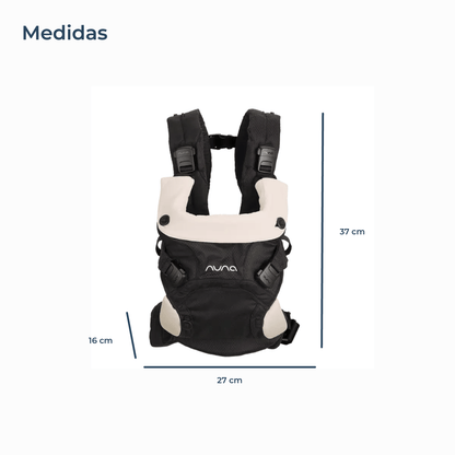Nuna portabebes Portabebés Carrier Cudl Clik Caviar - Nuna NN40200BC17202CV