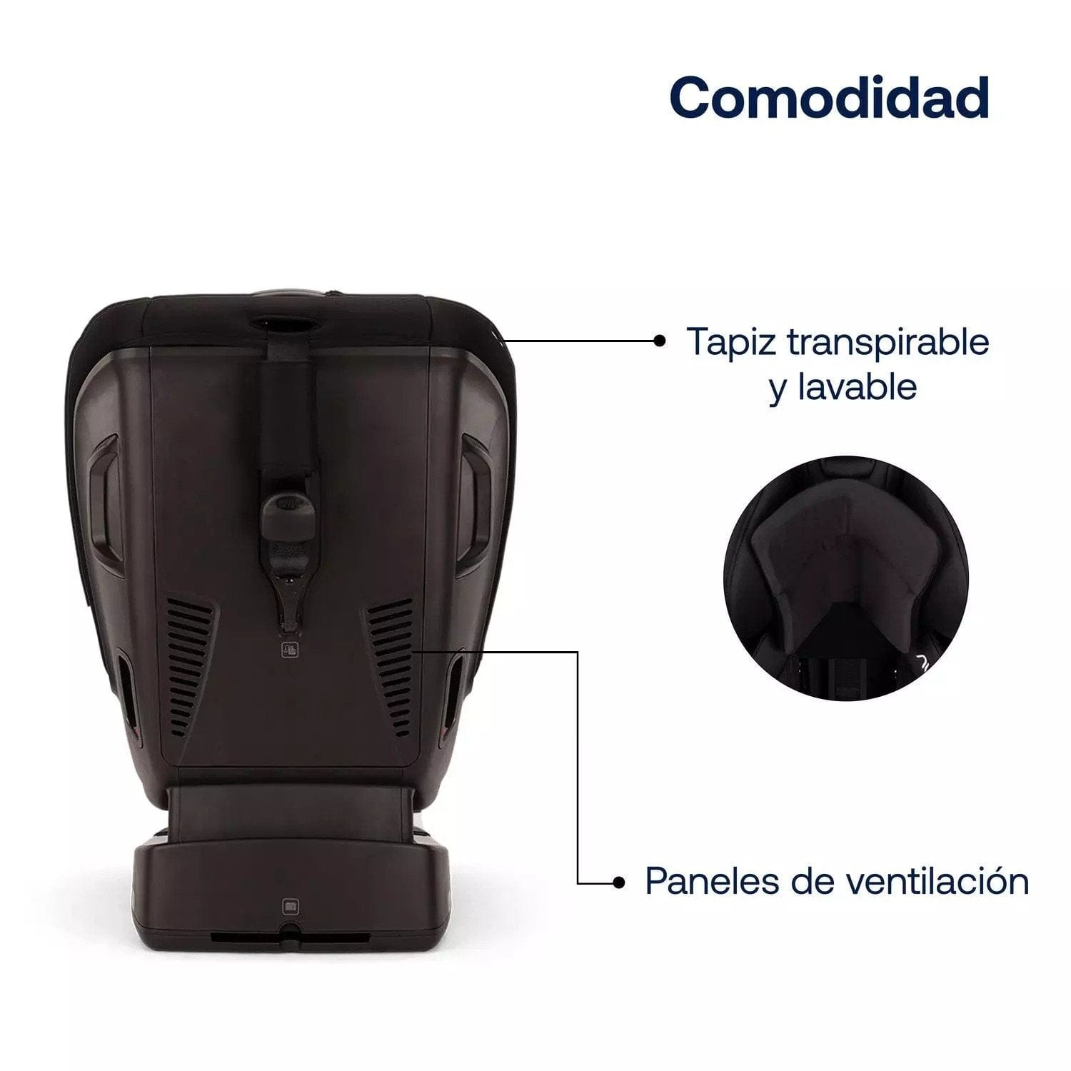 Nuna Silla de auto convertible Silla de Auto Convertible Rava Caviar - Nuna NN402005116CV