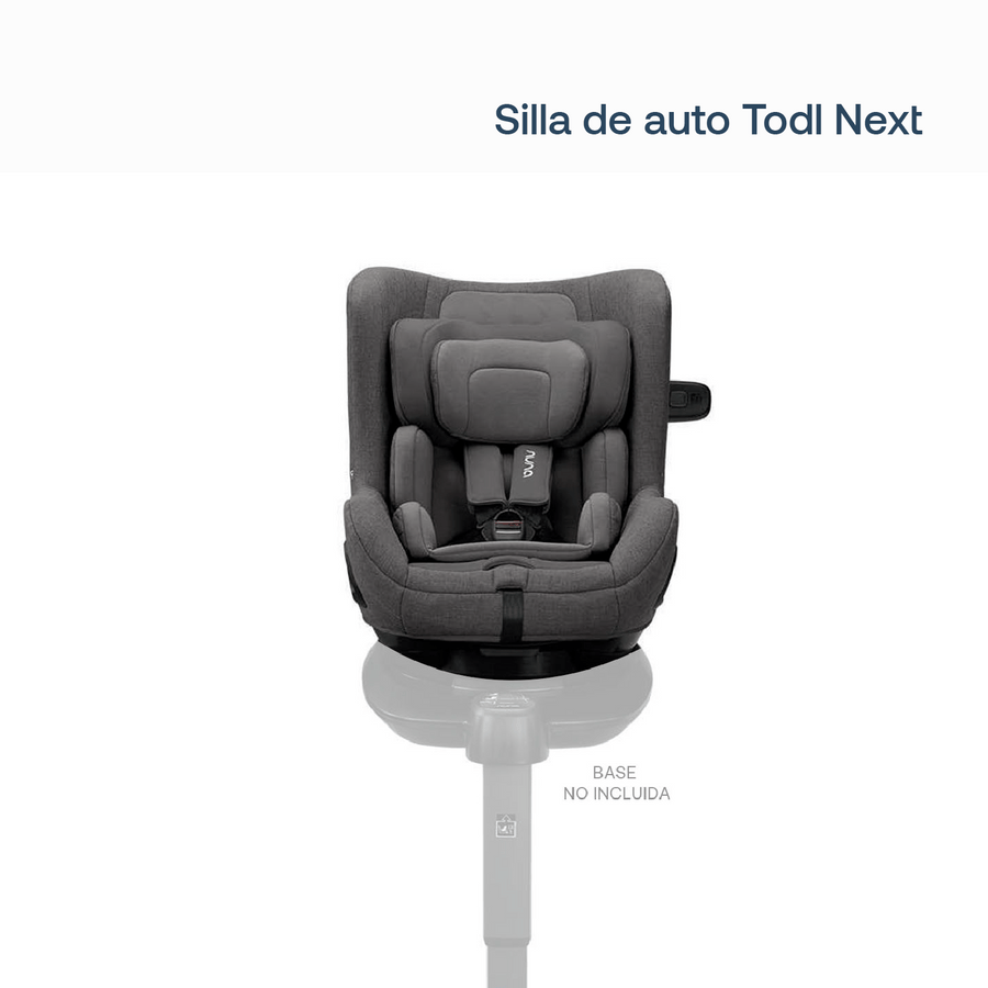 Nuna Silla de auto convertible Silla de auto Convertible Todl Next Granite - Nuna NN4020014900GRN