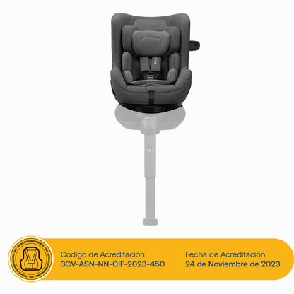 Nuna Silla de auto convertible Silla de auto Convertible Todl Next Granite - Nuna NN4020014900GRN