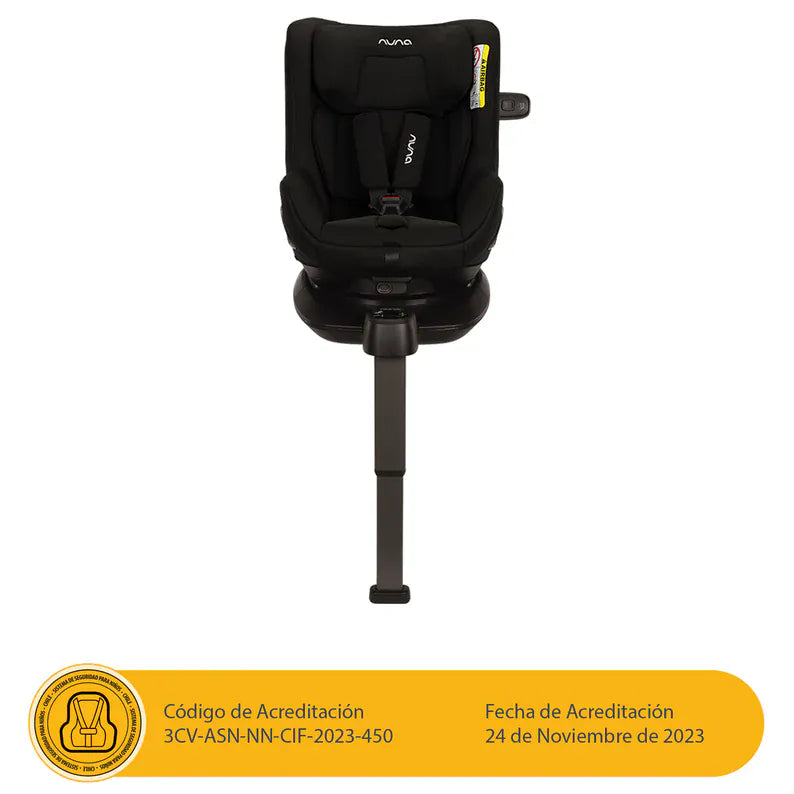 Nuna Silla de auto convertible Silla de Auto Pruu CaviaSilla de Auto Pruu Caviar Nunar Nuna NN4020019300CVR