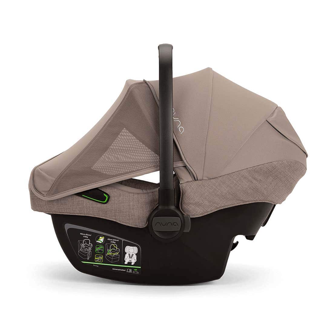 Nuna Silla de auto huevito Silla de Auto nido Pipa Next Cedar - Nuna NN4020010210CE