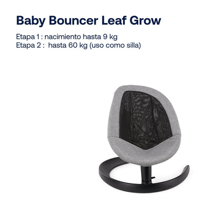 Nuna Sillas Mecedoras Silla Mecedora Baby Bouncer Leaf Grow Ink - Nuna NN320010306INK