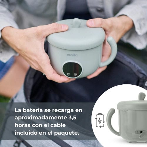 Nuvita Alimentación Calentador de comida y papillas para bebés portátil Pappan Go - Nuvita NU-PPFP0022