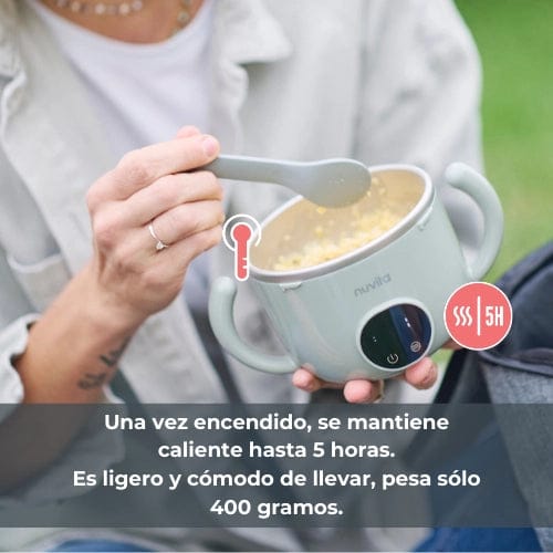 Nuvita Alimentación Calentador de comida y papillas para bebés portátil Pappan Go - Nuvita NU-PPFP0022