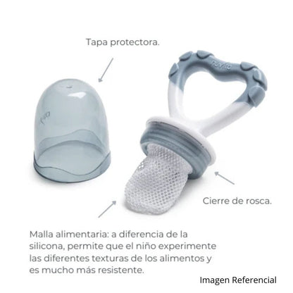 Nuvita Alimentación Mordedor y comedor de fruta 2 en 1 Flavorillo Sage green - Nuvita NU-PPPL0138