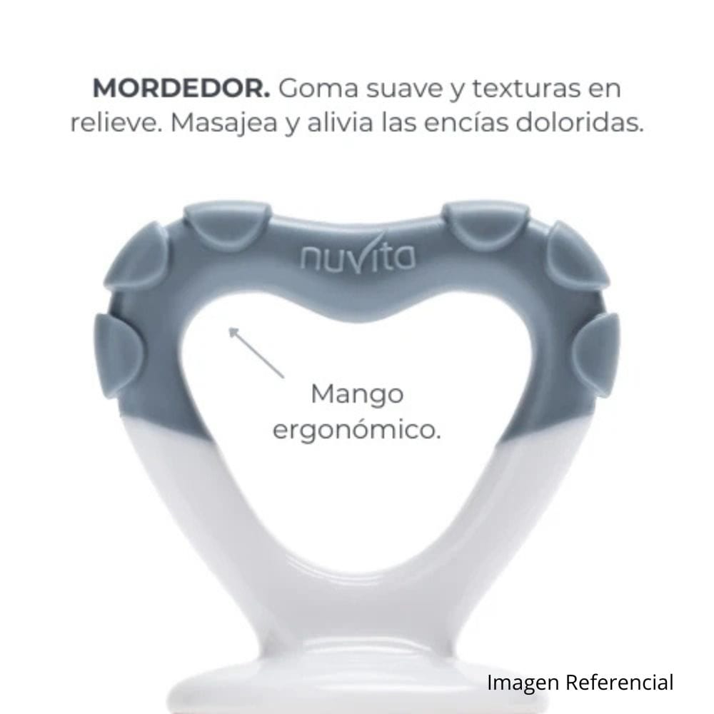 Nuvita Alimentación Mordedor y comedor de fruta 2 en 1 Flavorillo Sage green - Nuvita NU-PPPL0138