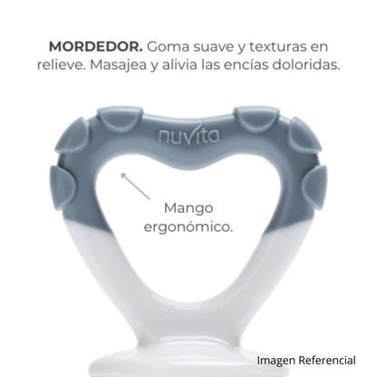 Nuvita Alimentación Mordedor y comedor de fruta 2 en 1 Flavorillo Sage green - Nuvita NU-PPPL0138